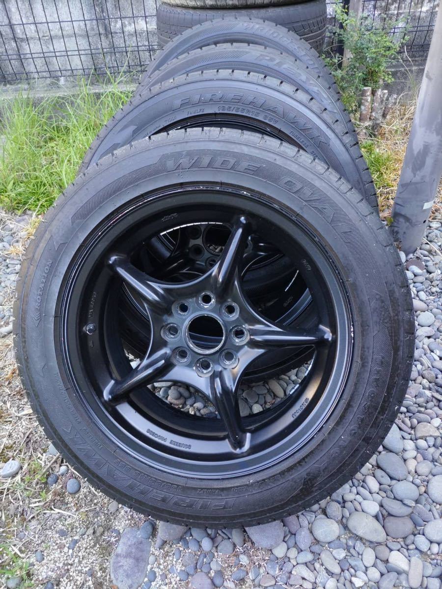 無限RNR15ｲﾝﾁ6.5j +45 4本 ﾀｲﾔｵﾏｹ