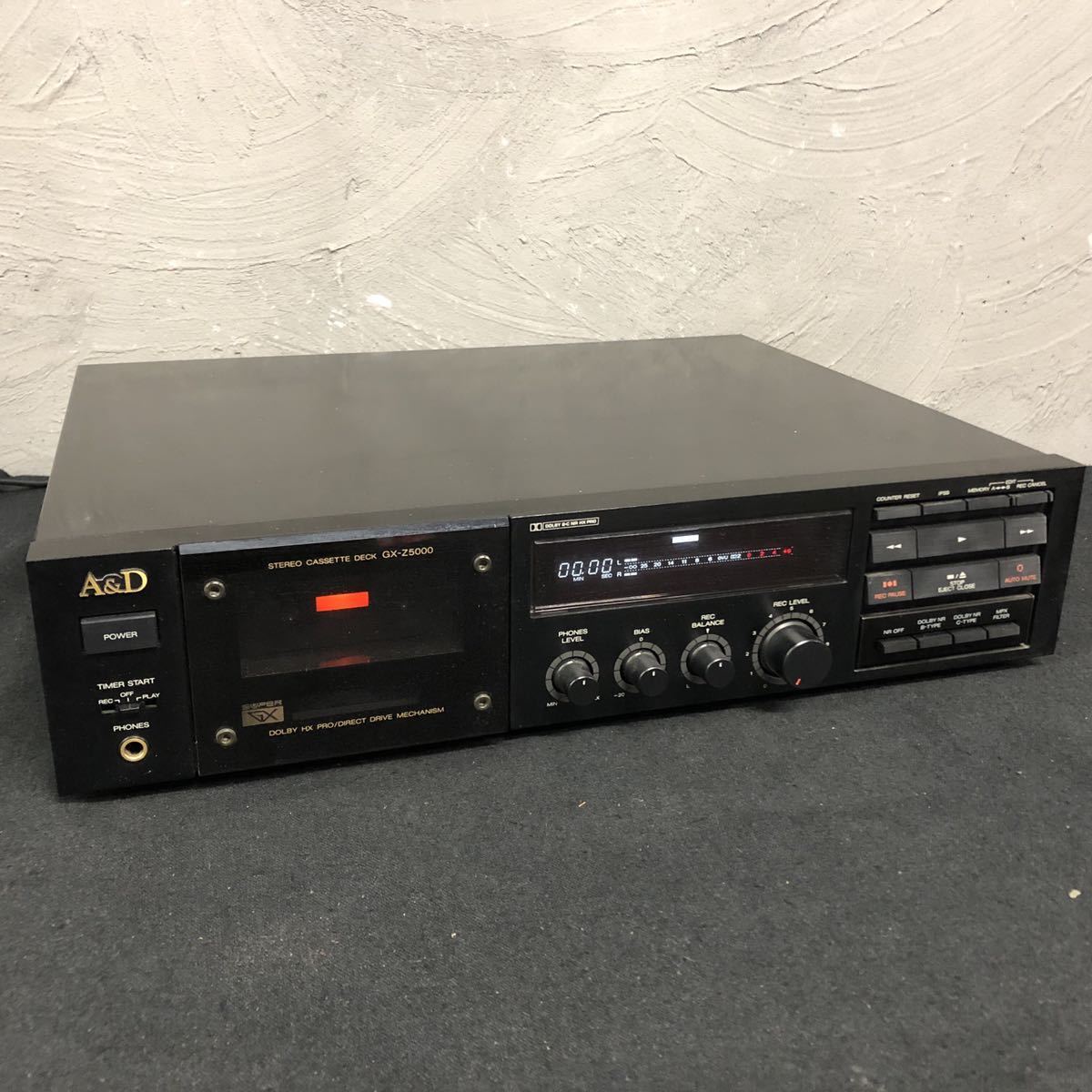 A&D GX-Z5000 取扱説明書付き 赤井電機 AKAI カセットデッキ A&D] GX