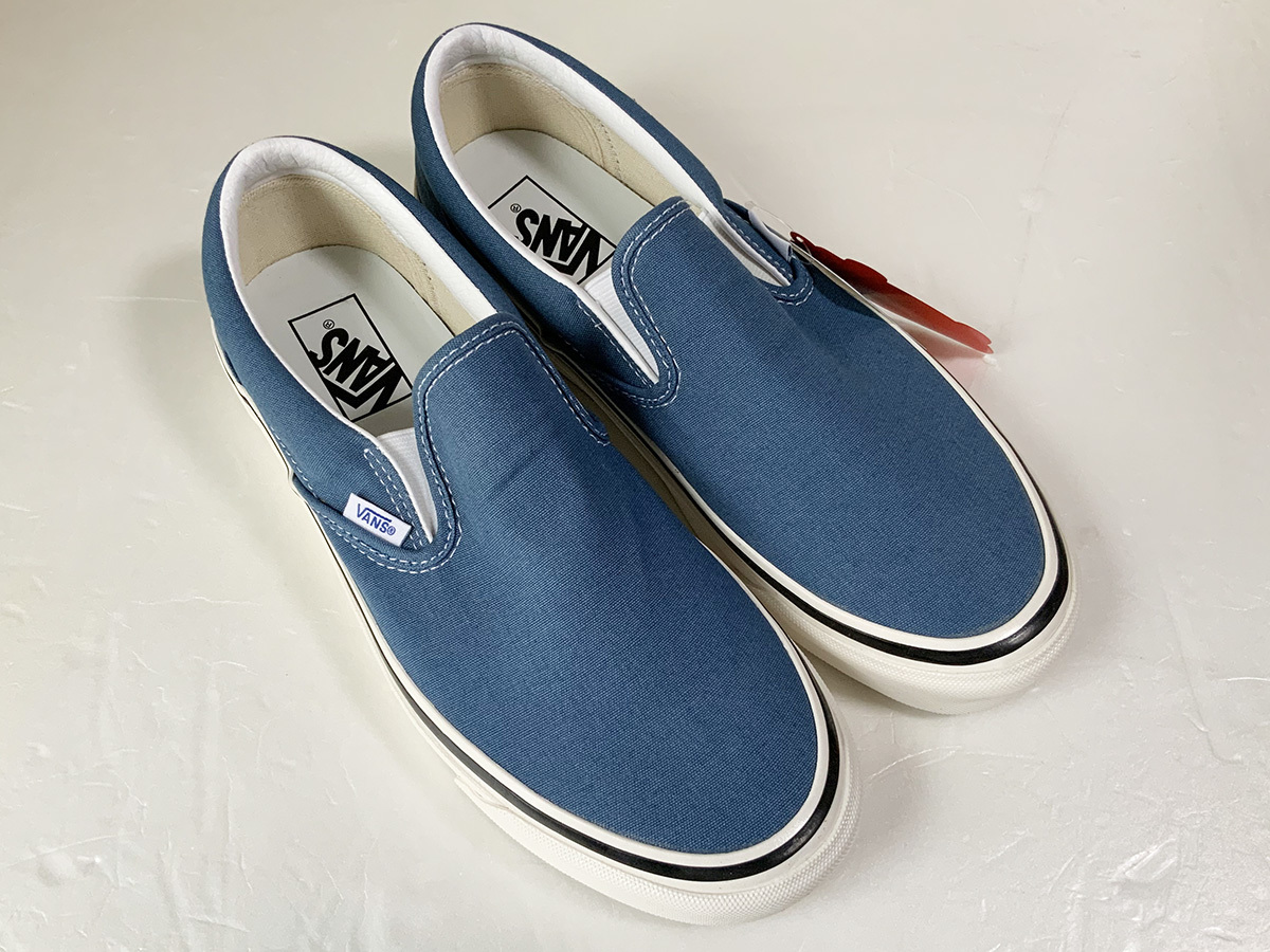 VANS 98DX 27cm スリッポン ネイビー アナハイムファクトリー バンズ