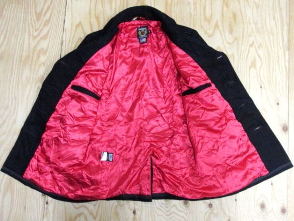 ☆Schott ショット☆メルトンピーコート レザーパイピング Made in USA