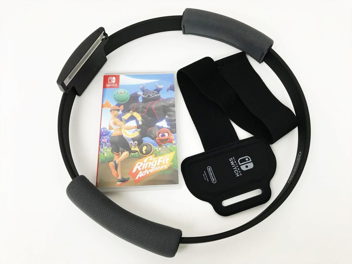 1円】Switch ソフト リングフィットアドベンチャー リングコン/レッグ