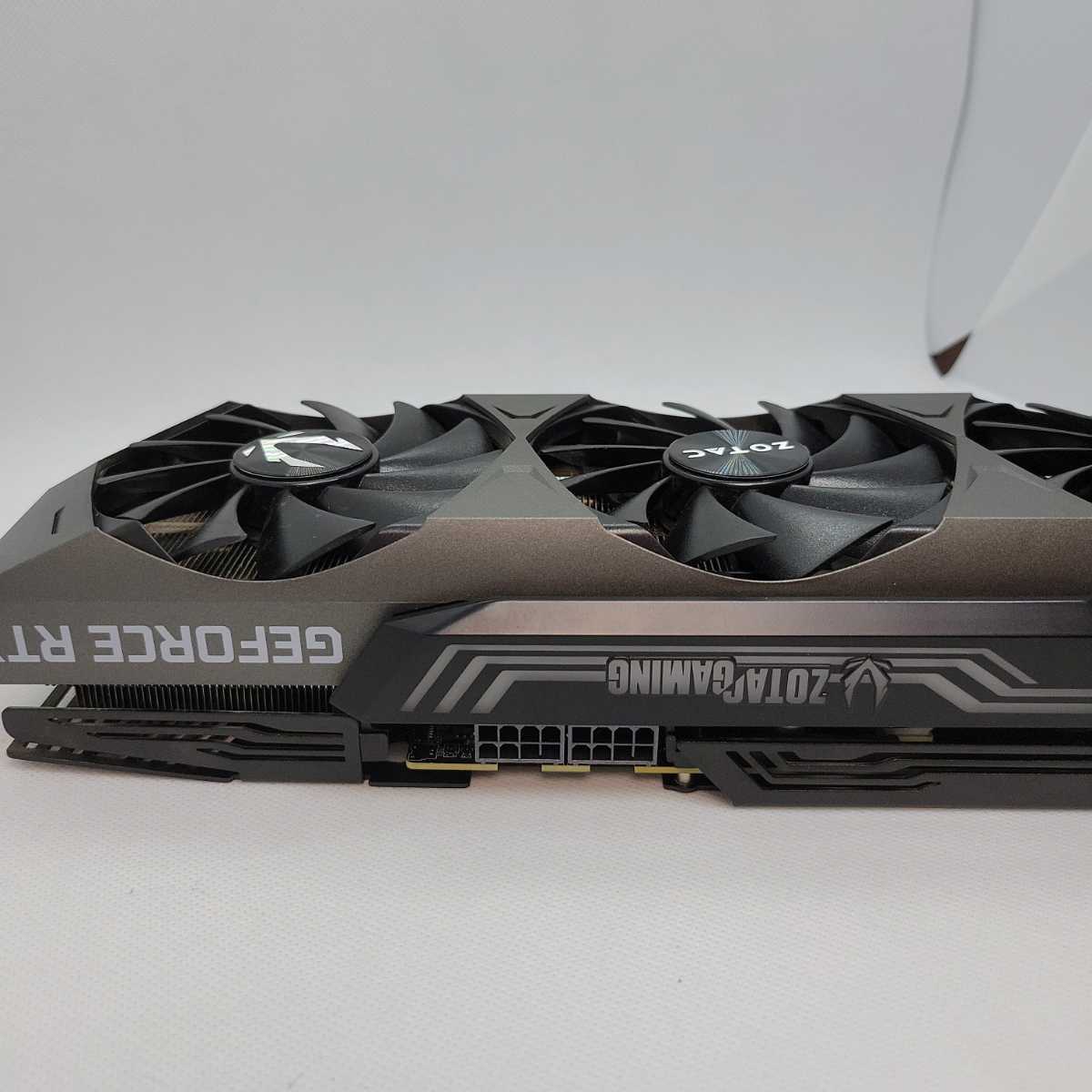 非LHR ZOTAC Geforce RTX3080 TRINITY OC10GB 320BIT GDDR6X 動作確認 