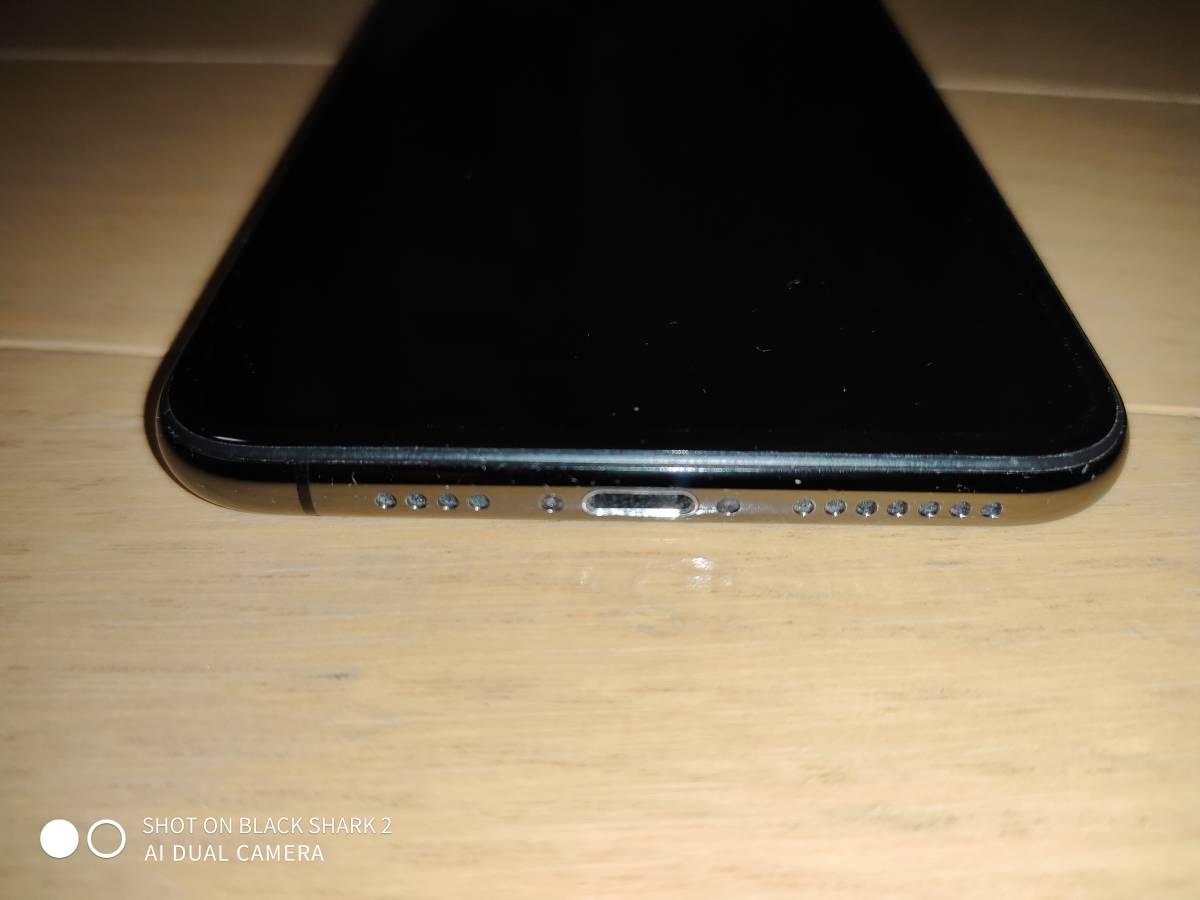 iphone XS MAX 256GB Simロック解除済み 訳あり動作品 256GB iPhone XS 外
