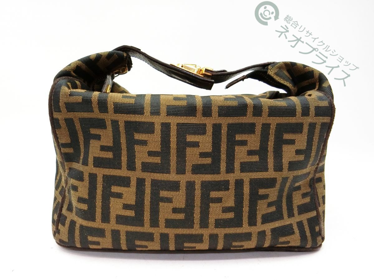 フェンディ FENDI ゴールド 極美品 ズッカ FF金具 ターンロック 