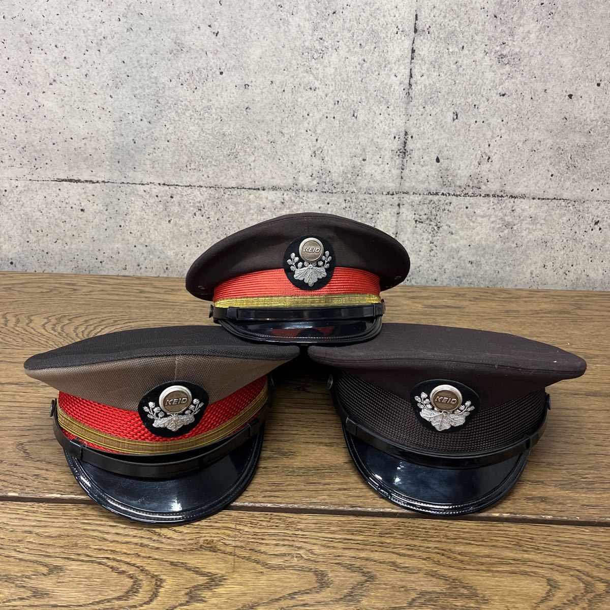 京王帝都電鉄/制帽/帽子/鉄道グッズ/まとめ売り/詳細不明【保管品 