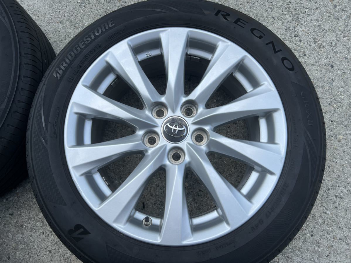 超バリ溝 トヨタ 70系 カムリ 純正 空気圧センサー付き 215/55R17 