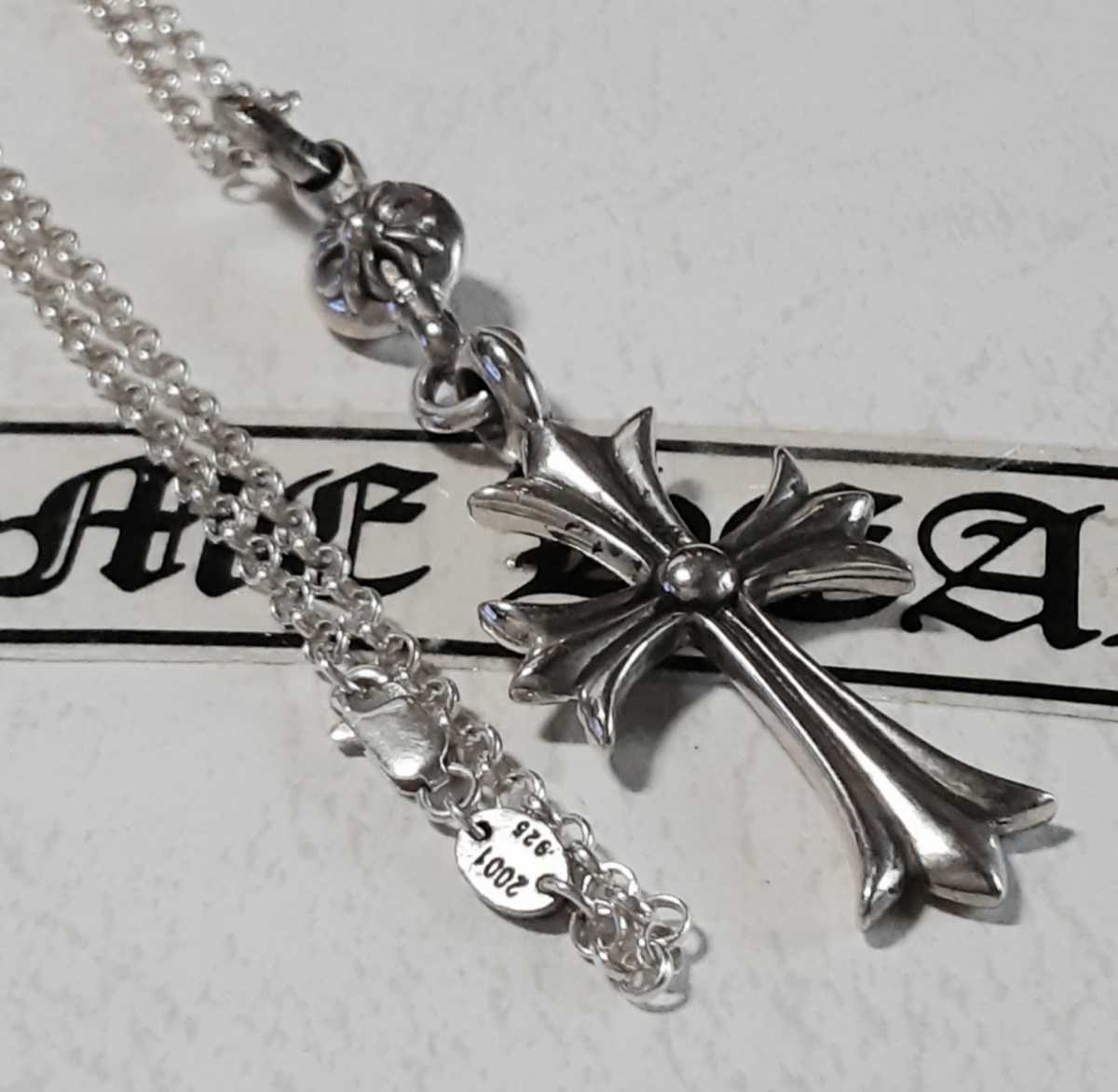 CHROME HEARTS/クロムハーツ 1ボール タイニーCHクロスチャーム 