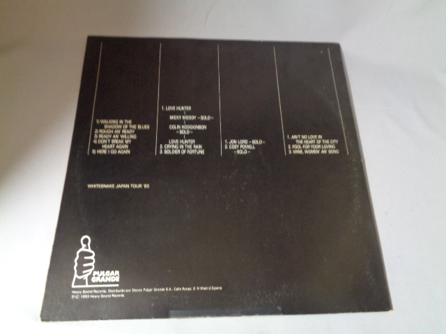 Whitesnake - The Live In Japan Of LP Heart – 0 Vinyl City Music