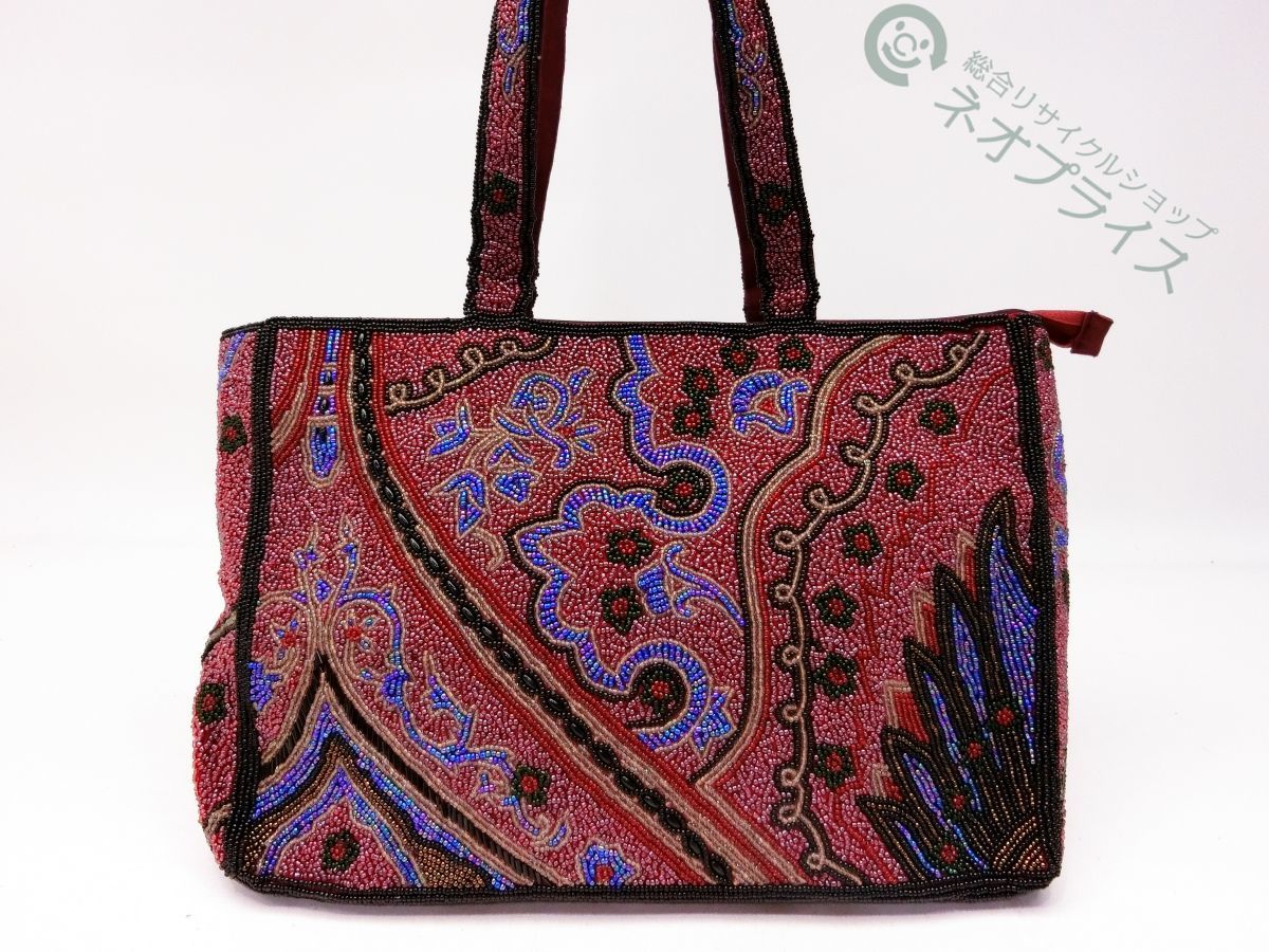  S2158 FENDI フェンディ 総ビーズ トート バッグ(トートバッグ)｜売買されたオークション情報、yahooの商品情報をアーカイブ公開 - オークファン かばん、バッグ