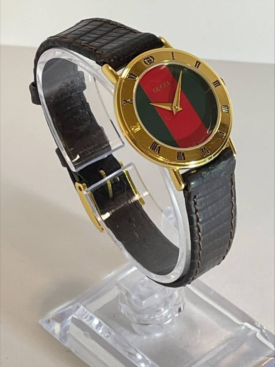 毎日更新 AH3255 GUCCI グッチ 腕時計 シェリーライン 3000.2.L
