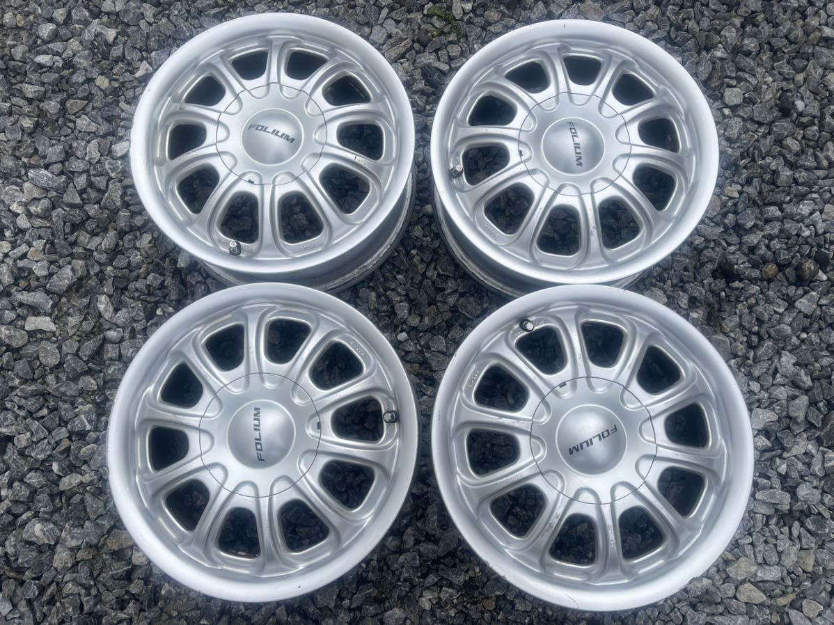 赤字超特価，大人気 ワ FOLIUM ホイール 14インチ 5J OFF45 PCD100/110/114.3 4H マルチ 4本セット(社外品)｜売買されたオークション情報、yahooの商品情報をアーカイブ公開 - オークファン 4穴