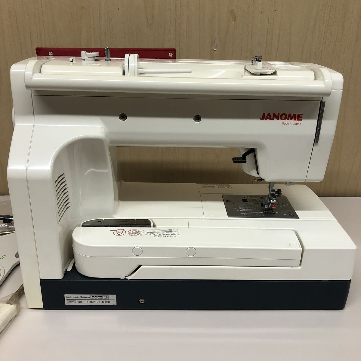 JANOME コンピュータミシン セシオ SECIO 11500 860型コンピューター  