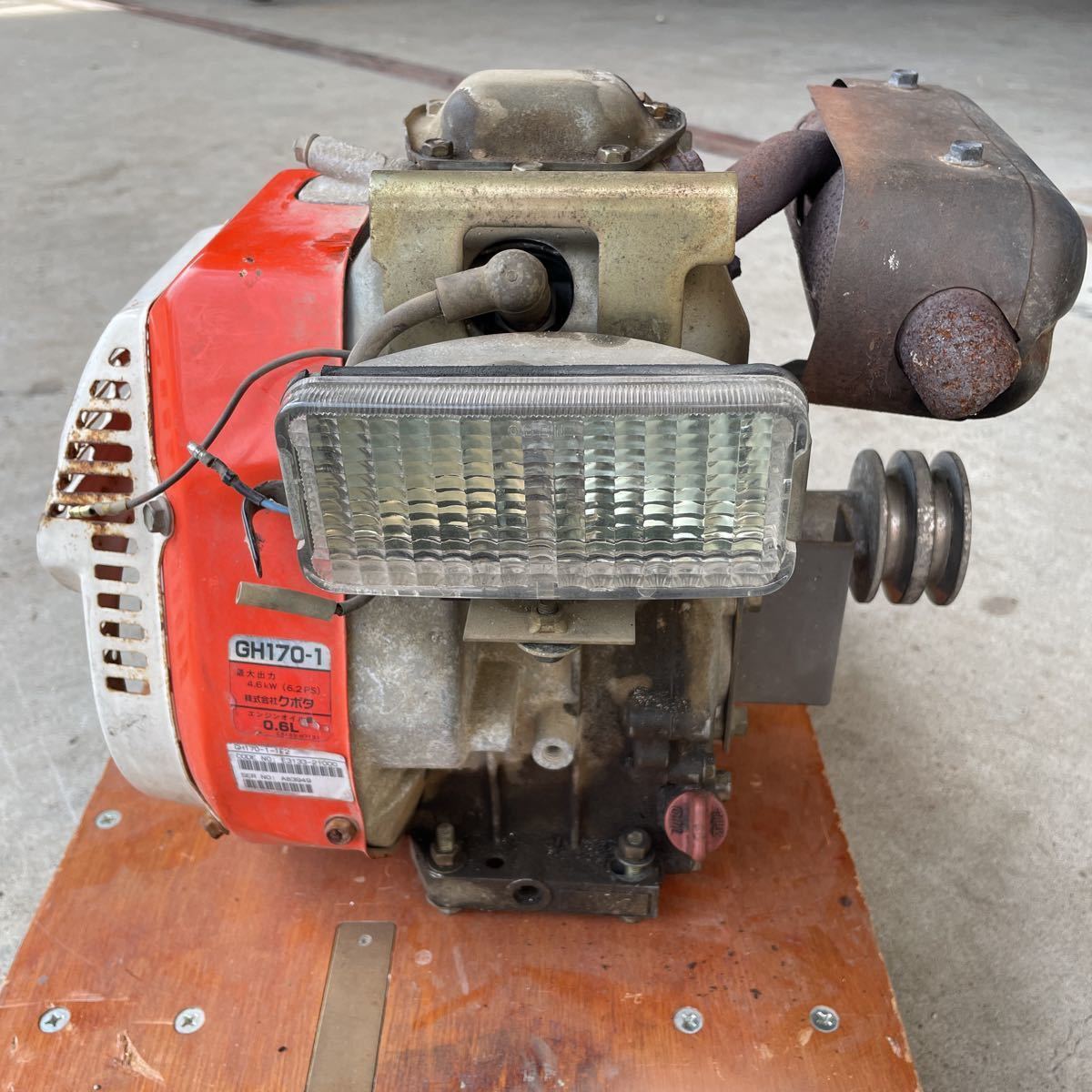E31 クボタ GH170-1 耕運機 エンジン 農くる(発動機)｜売買された  