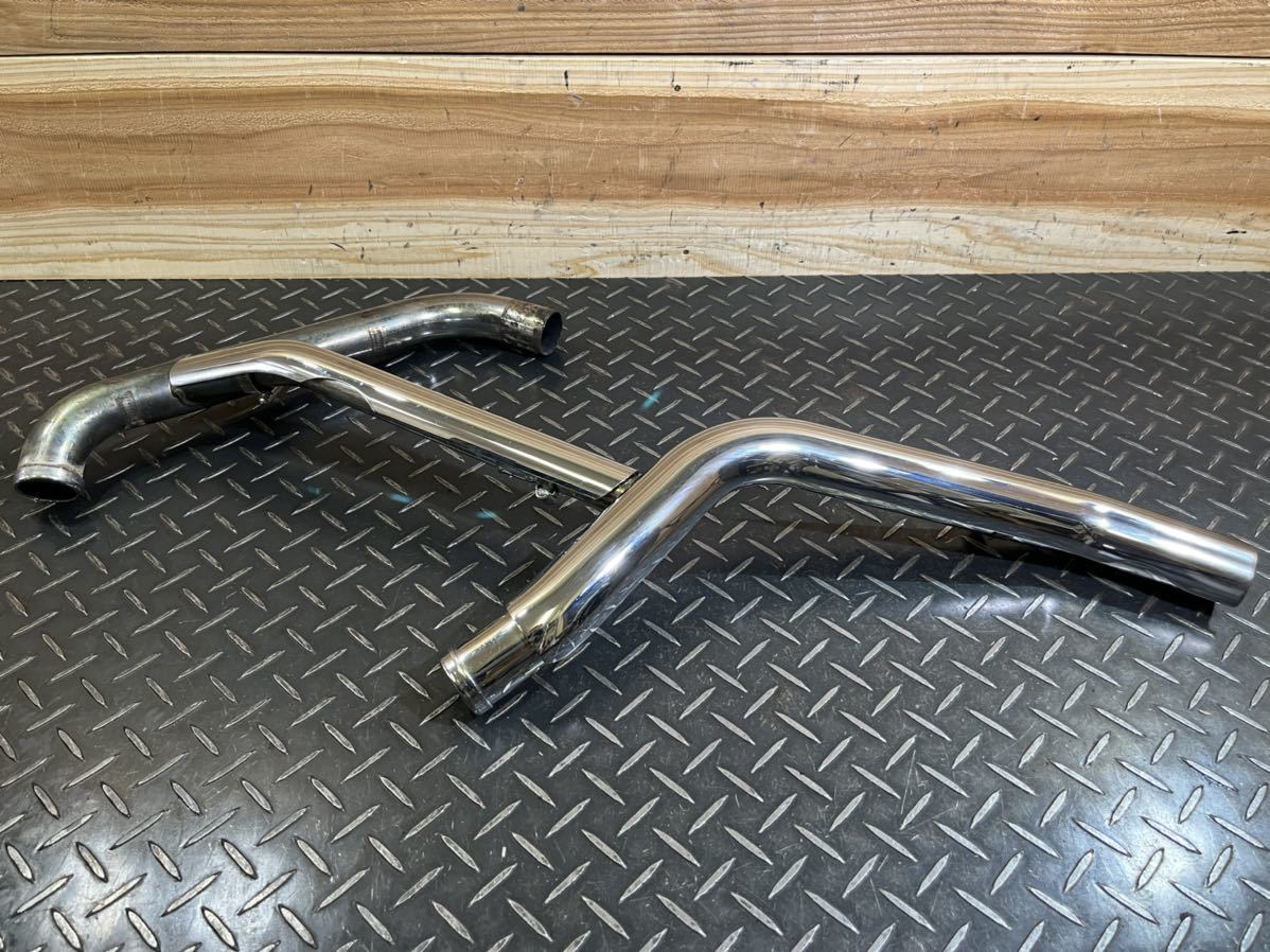 ★ハーレー ダビットソン★純正★ソフテイル?EVO?FXST?FLST?エボ?★エキパイ マフラー ヒート ガード★E628 140