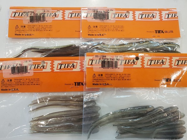 TIFA BODY SHAD　ボディシャッド　5インチ　4インチ　3インチ　未開封15個セット_4