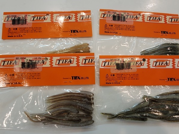 TIFA BODY SHAD　ボディシャッド　5インチ　4インチ　3インチ　未開封15個セット_5