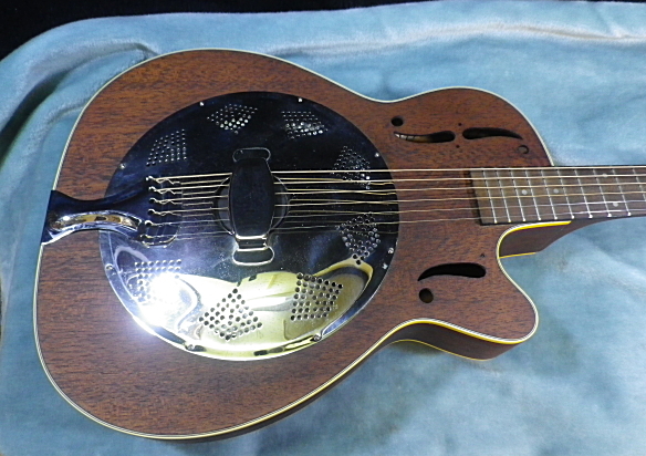 ★ DOBRO ドブロ リゾネイターギター 希少なカッタウェイ　オールマホ MASTER CRAFT DB-500C ★