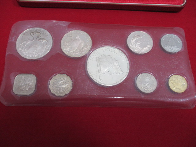 y 【3329】 ☆ COMMONWEALTH OF THE BAHAMAS PROOF SET バハマ 記念