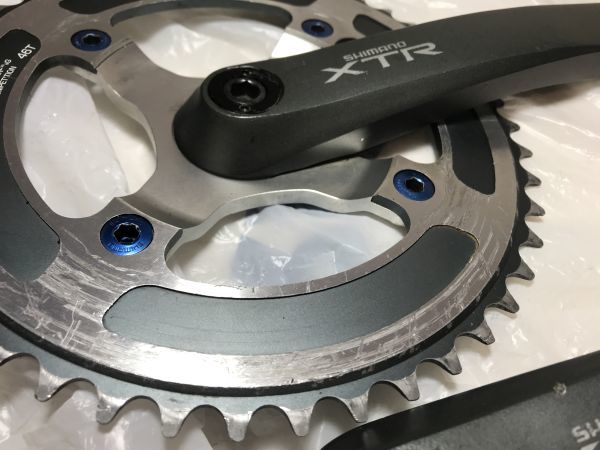 ☆SHIMANO・シマノ XTR クランク 170mm & チェーンリング 46T 