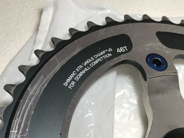 ☆SHIMANO・シマノ XTR クランク 170mm & チェーンリング 46T 