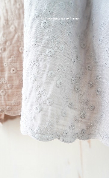 ::::刺繍カフェオレグレーダブルガーゼリボンスリーブプルオーバ::ハンドメイド:: | インド刺繍リボン ブレード 約8.8~9m 送料無料 Dua-アクセサリーパーツショップ