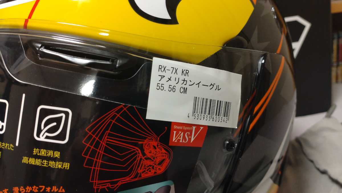 Arai RX-7X KR アメリカンイーグル アライ, フルフェイス, 国産, 新品 