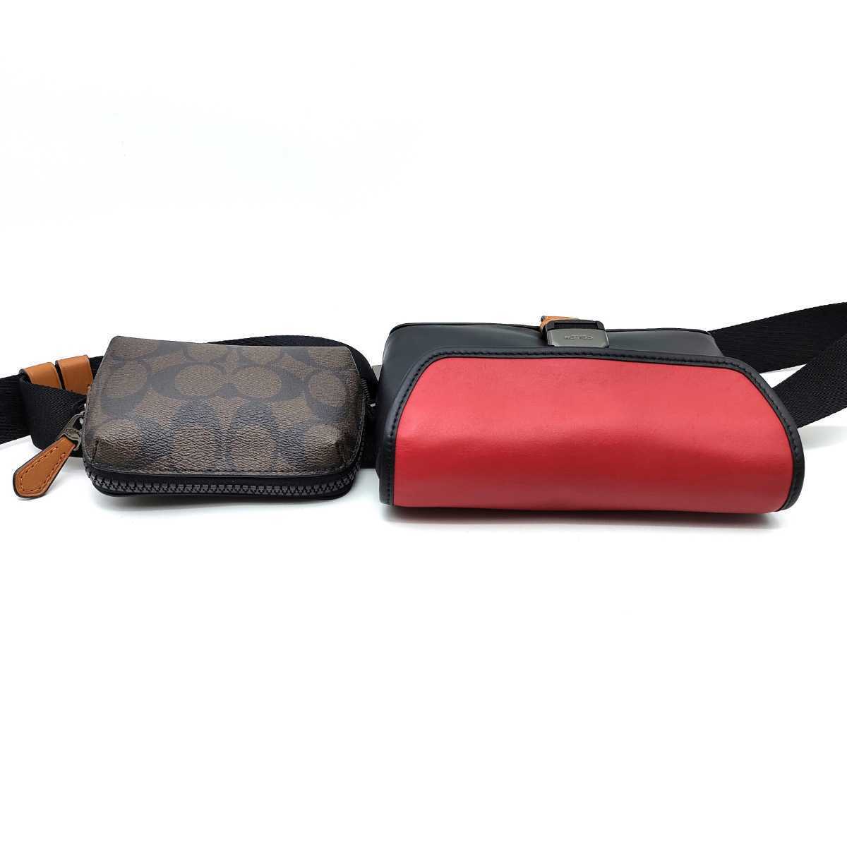 送料無料 新品未使用 COACH コーチ メンズ ボディバッグ ライダー