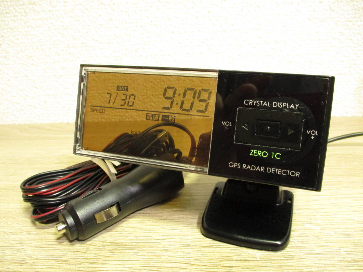 未使用新品★透過液晶採用★コムテックレーダー探知機 ZERO1C 最新データ更新済み 超希少モデル ZERO 1C 透過液晶 ハイブリッドLED