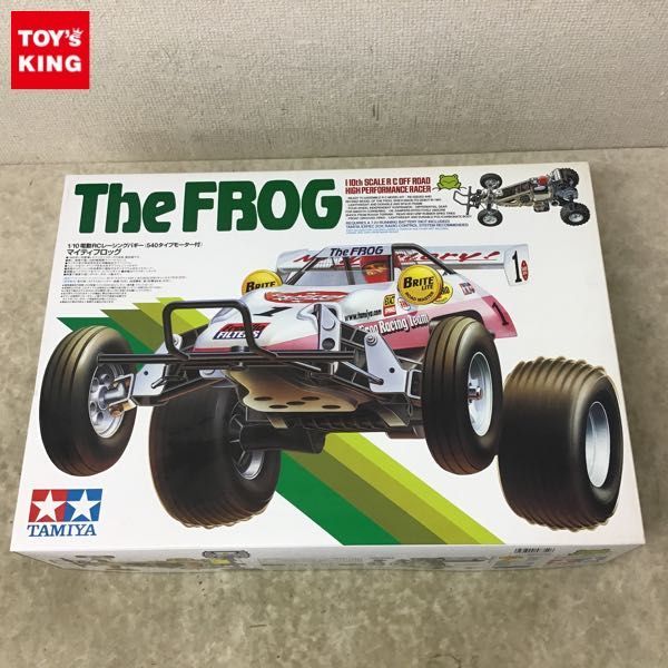 1円～ タミヤ 1/10 電動RC レーシングバギー マイティフロッグ 田宮