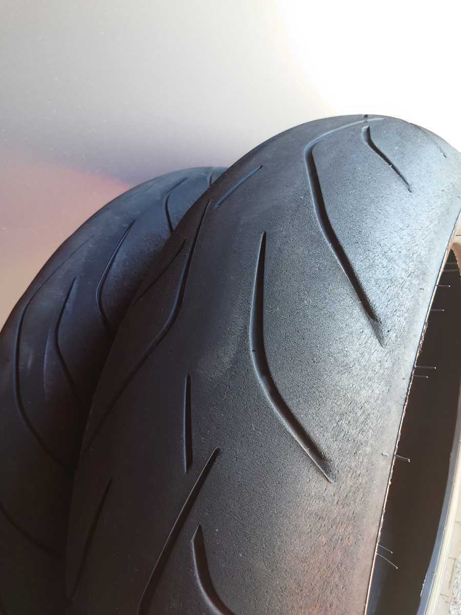 激レア 新型S1000RR専用タイヤ】DUNLOP SPORTSMART mk3 120/70ZR17 200
