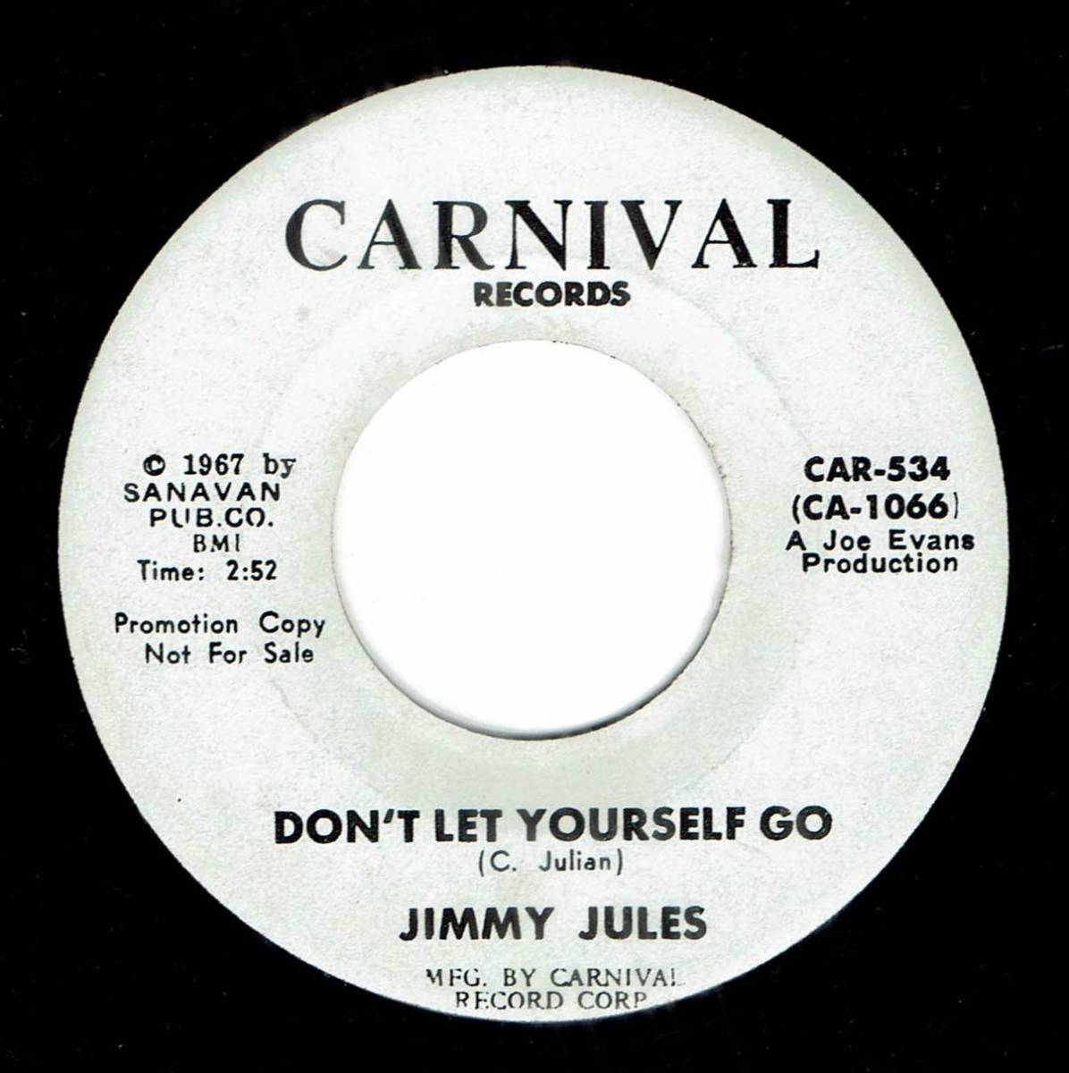新作，新作登場 Jimmy Jules / Don&rsquo;t Let Yourself Go Nothing Will Ever Change Carnival(R&B、ソウル)｜売買されたオークション情報、yahooの商品情報をアーカイブ公開 - オークファン Ru0026B、ソウル