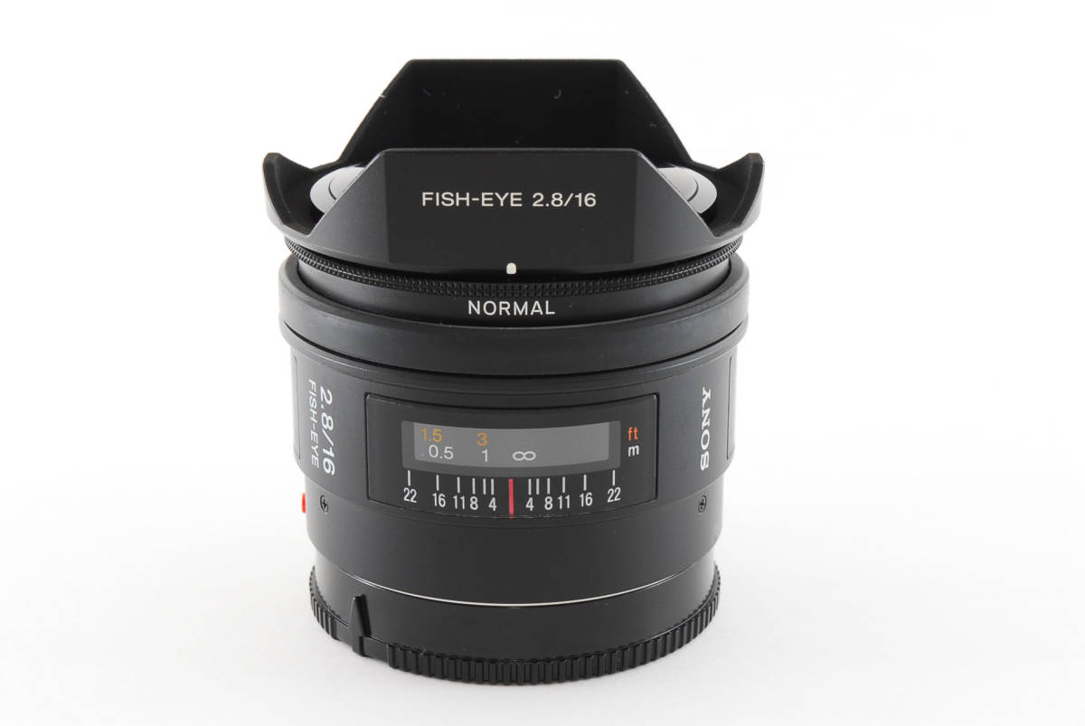☆超極上☆ソニー SONY AF 16mm F2.8 フィッシュアイ SAL16F28☆注目
