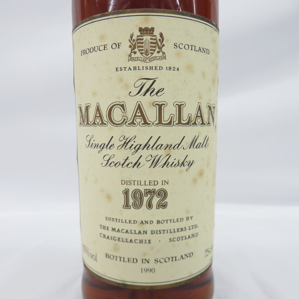 未開栓】The MACALLAN ザ・マッカラン 18年 1972-1990 マチュアード 