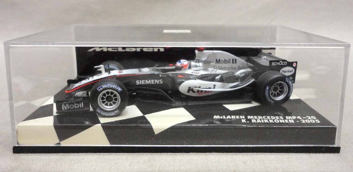 ミニチャンプス MP4-17 キミ・ライコネン1/18 ミニカー ミニチャンプス MP4-17 キミ・ライコネン1⁄18 ミニカー 1⁄18 F1