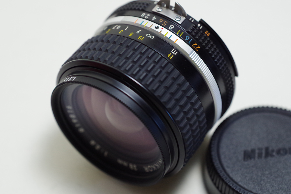 Nikon ニコン Ai-s NIKKOR 28mm F2.8 実用中古送料込み 実写画像あり