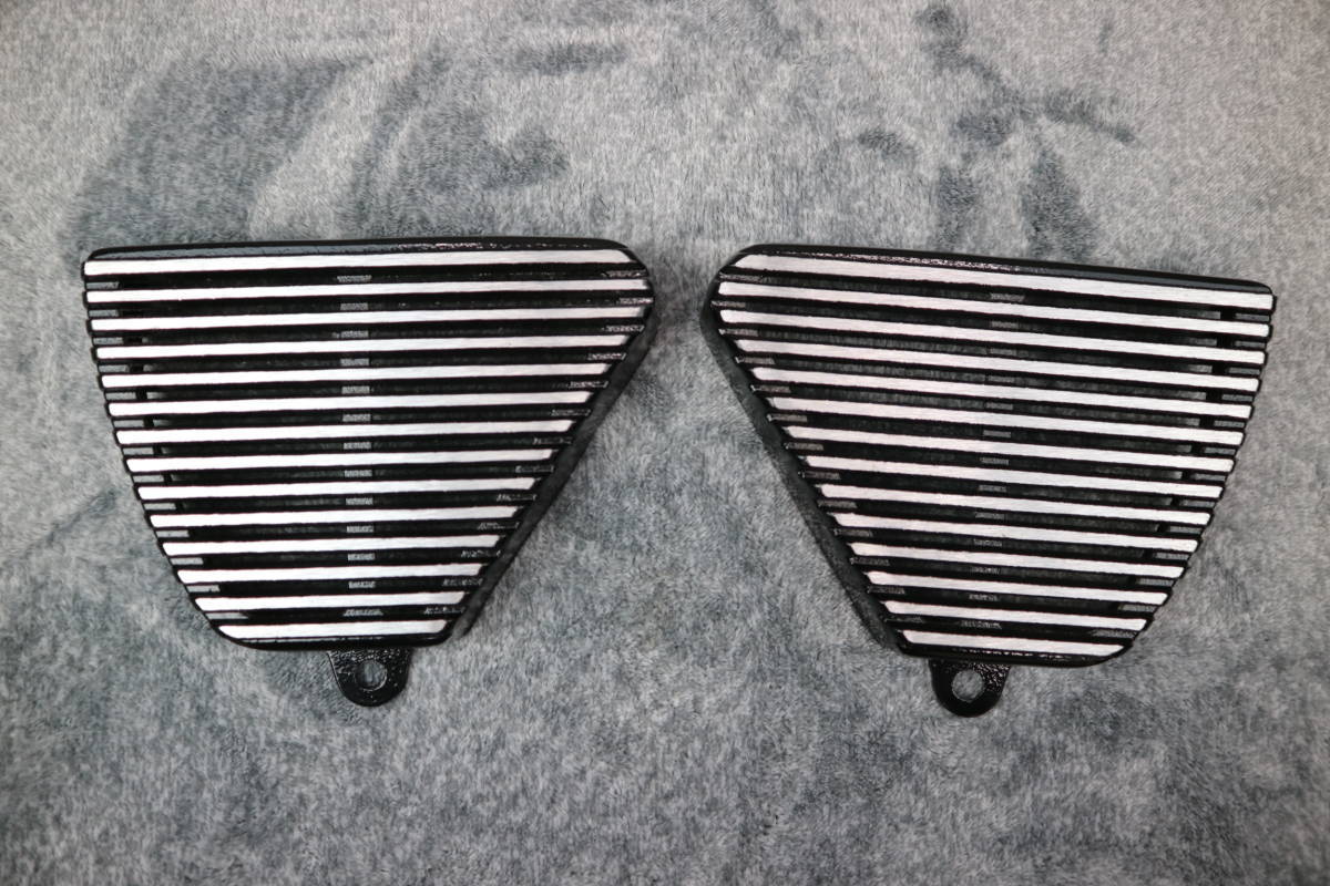 確認用★ 新品 CB400F アルフィン サイドカバー/アルフィンカバー アルミ