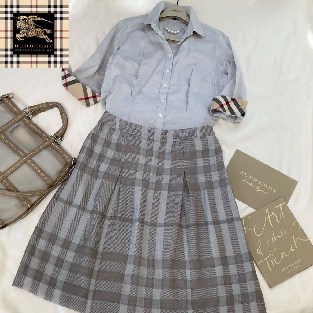 新品美品◇バーバリー BURBERRY 大きいサイズ 44・46/13-15号/XL-3L  