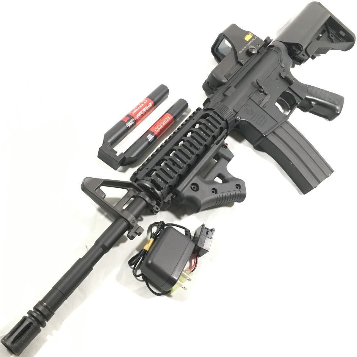 超美品?!】東京マルイ 次世代電動ガン M4 SOPMOD セット 超美品?!】東京マルイ 次世代電動ガン M4 SOPMOD セット