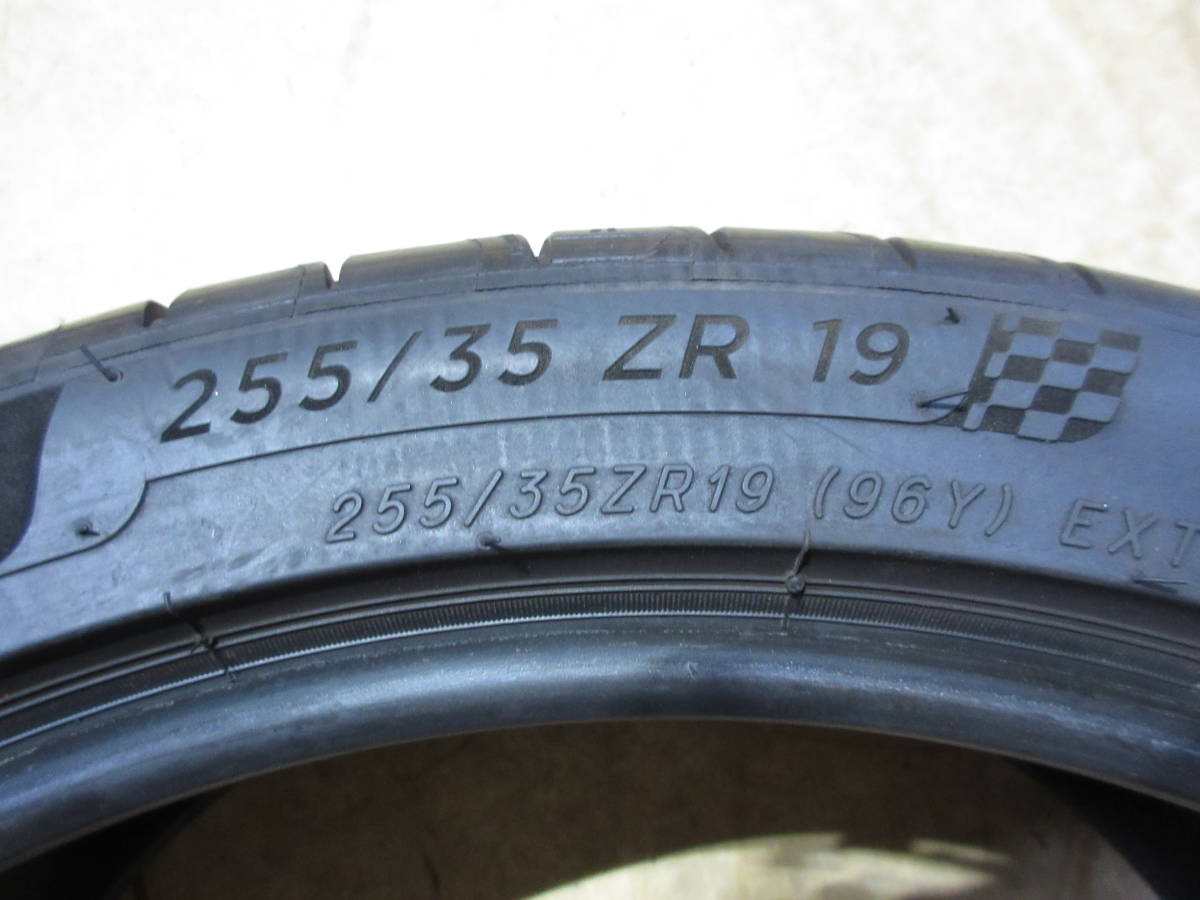 タイヤ 255/35R19 255/35ZR19 ミシュラン PILOT SPORT4s 2021年式 9分山 2本セット(中古品)|売買され ...