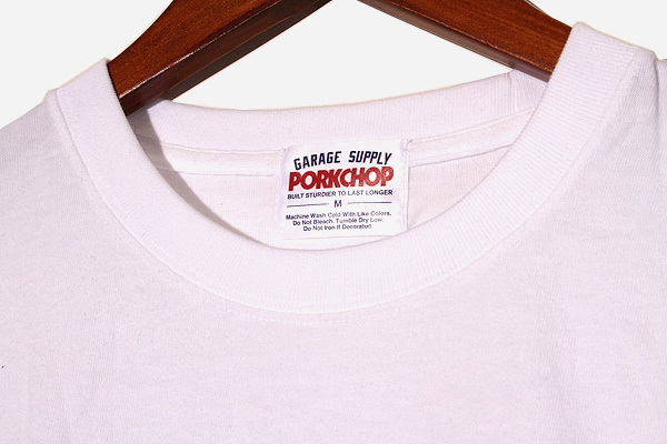 PORKCHOP GARAGE SUPPLY ポークチョップ SPEED SLAVE TEE プリント 