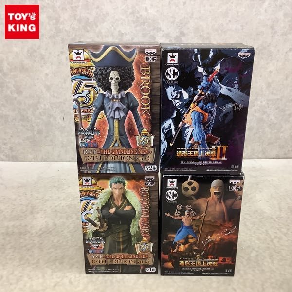 格安，高品質 1円 含 ONE PIECE 造形王頂上決戦 III vol.3 ナイトメアルフィ GRANDLINE MEN 15TH EDITION vol.5 ロロノア ゾロ 他(コミック、アニメ)｜売買されたオークション情報、yahooの商品情報をアーカイブ公開 - オー その他