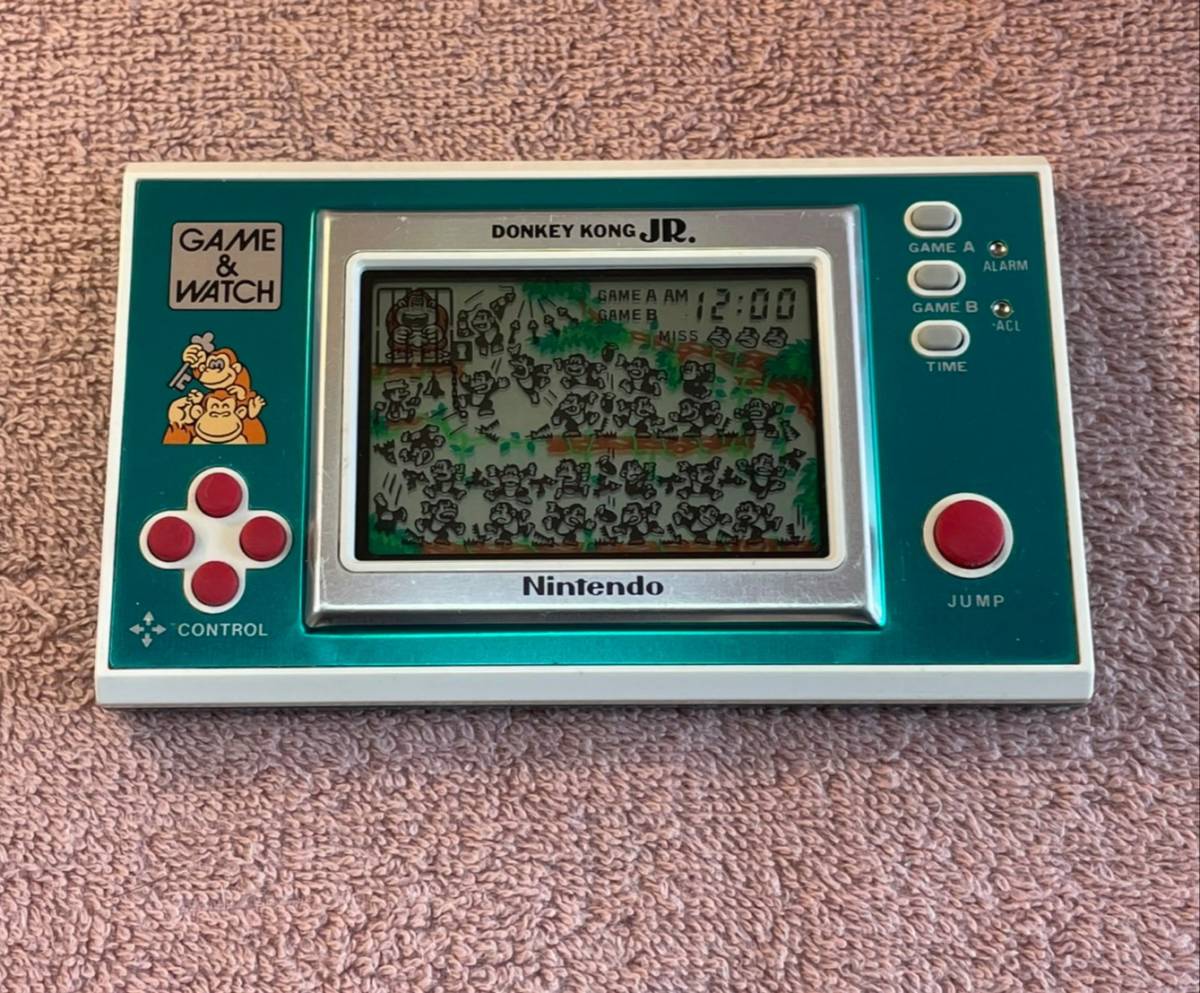 美品 ゲームウォッチ ドンキーコング jr. DONKEY KONG JR. 中古 任天堂