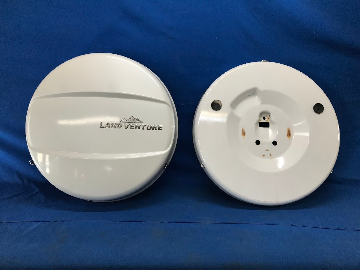 スズキ ジムニー JB23W ランドベンチャー スペアタイヤカバー パール 