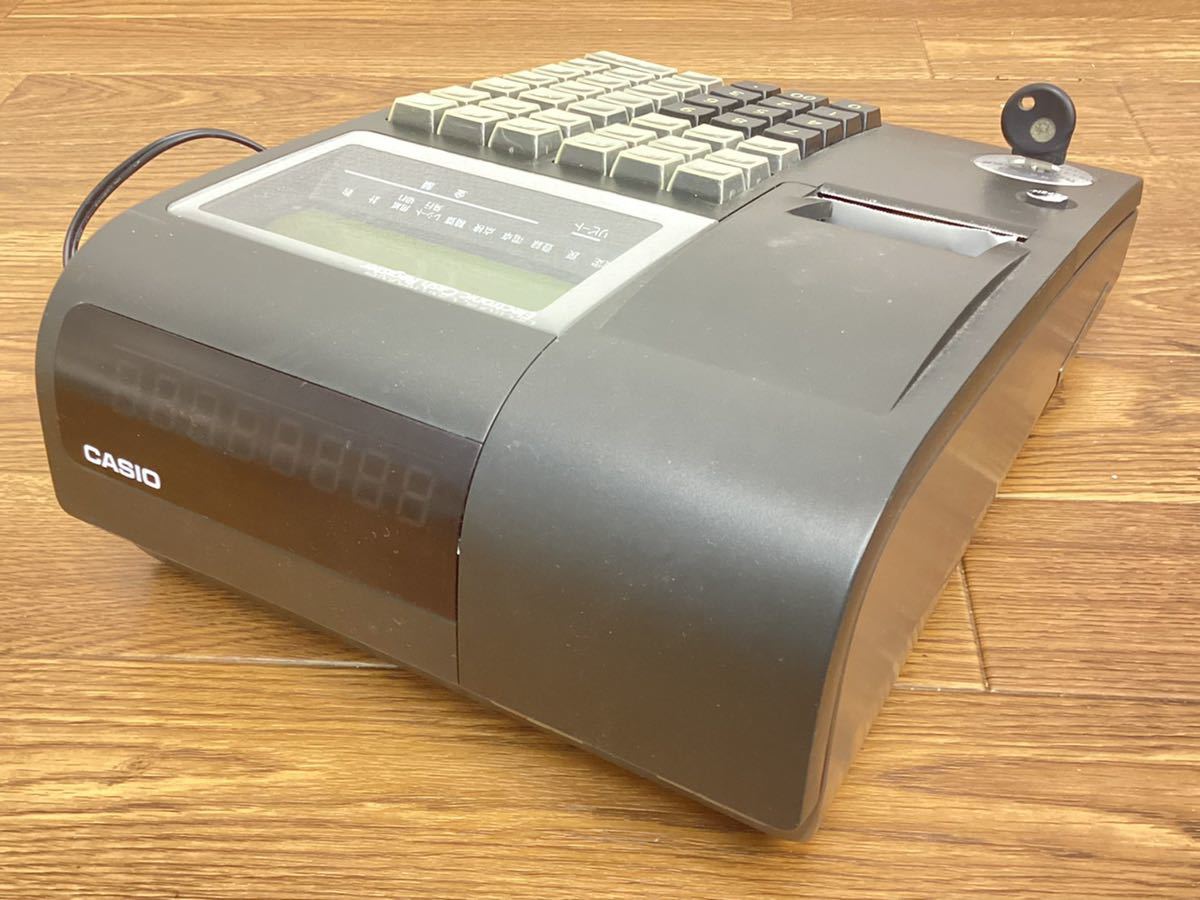 カシオ CASIO 電子レジスター TE-300 ブラック ドロア分離可 □ 【公式