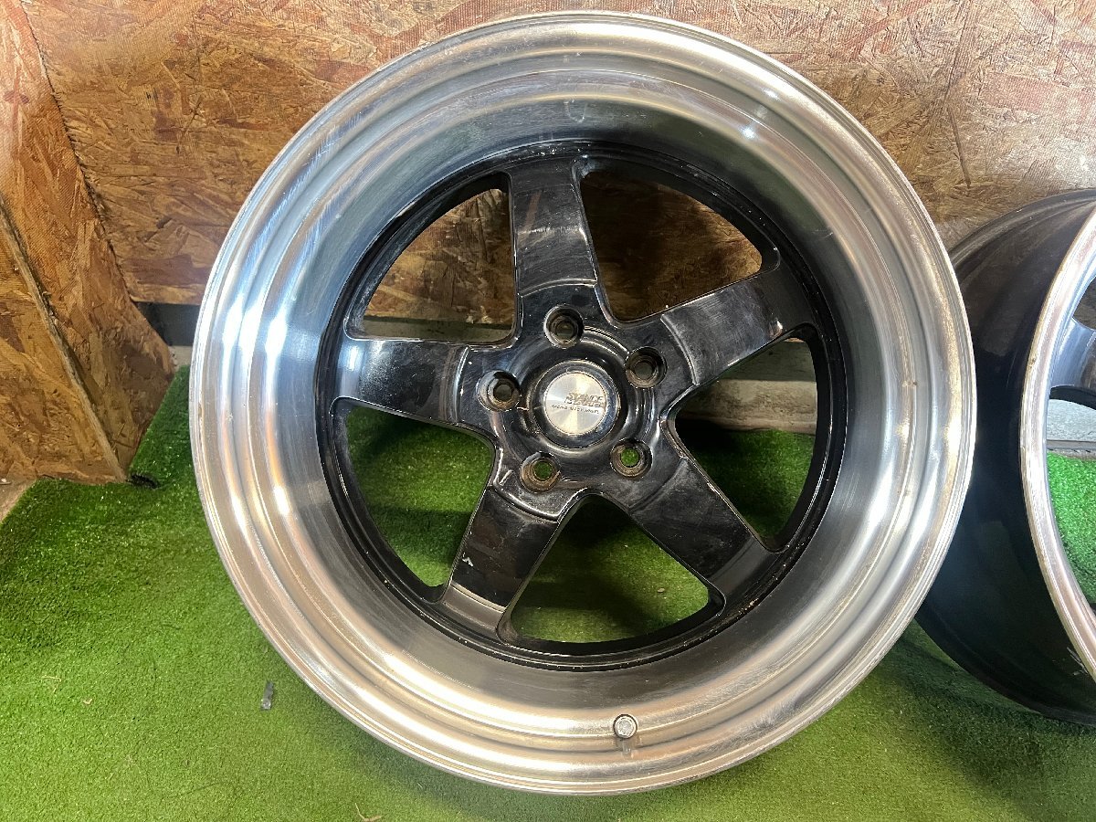 STANCE MAGIC 18インチ 9.5J +18 PCD114.3 5H 深リム ホイール 2本 