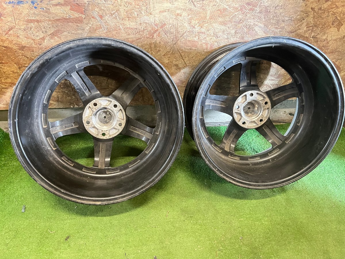 MAGIC 18インチ STANCE 9.5J+18 +18 スタンスマジック 9.5J ホワイト 5H-