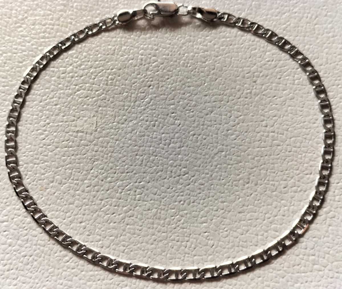 VINTAGE メキシカン アンカーチェーン 豚鼻 錨 チェーンブレスレット 