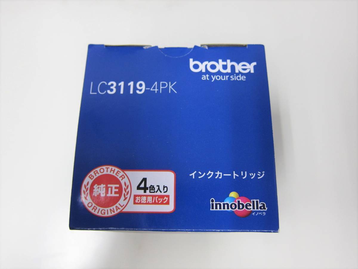 PCサプライ、アクセサリー ブラザー LC3119-4PK 純正インク