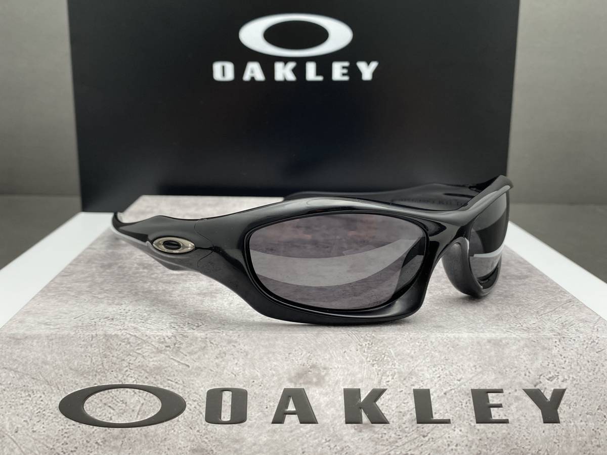 偏光レンズ☆OAKLEYオークリー MONSTER DOGモンスタードッグ 黒 