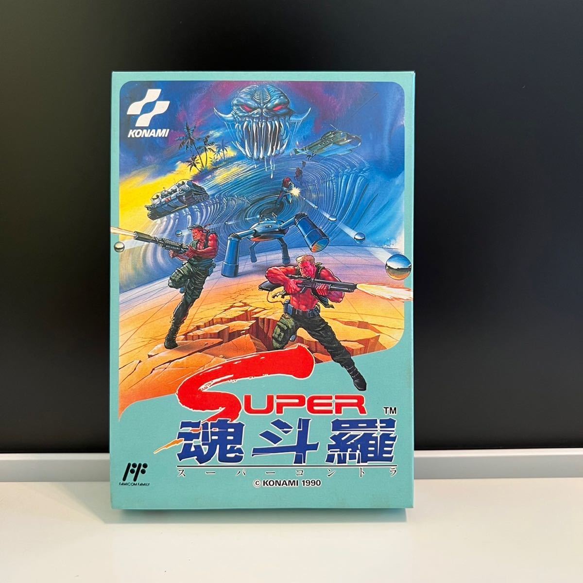 スーパー魂 コントラファミコン 魂 斗 羅 レトロゲーム CON のスーパー